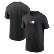 USC Trojans Men's Nike Black SC Interlock Cotton Logo Swoosh T-Shirt